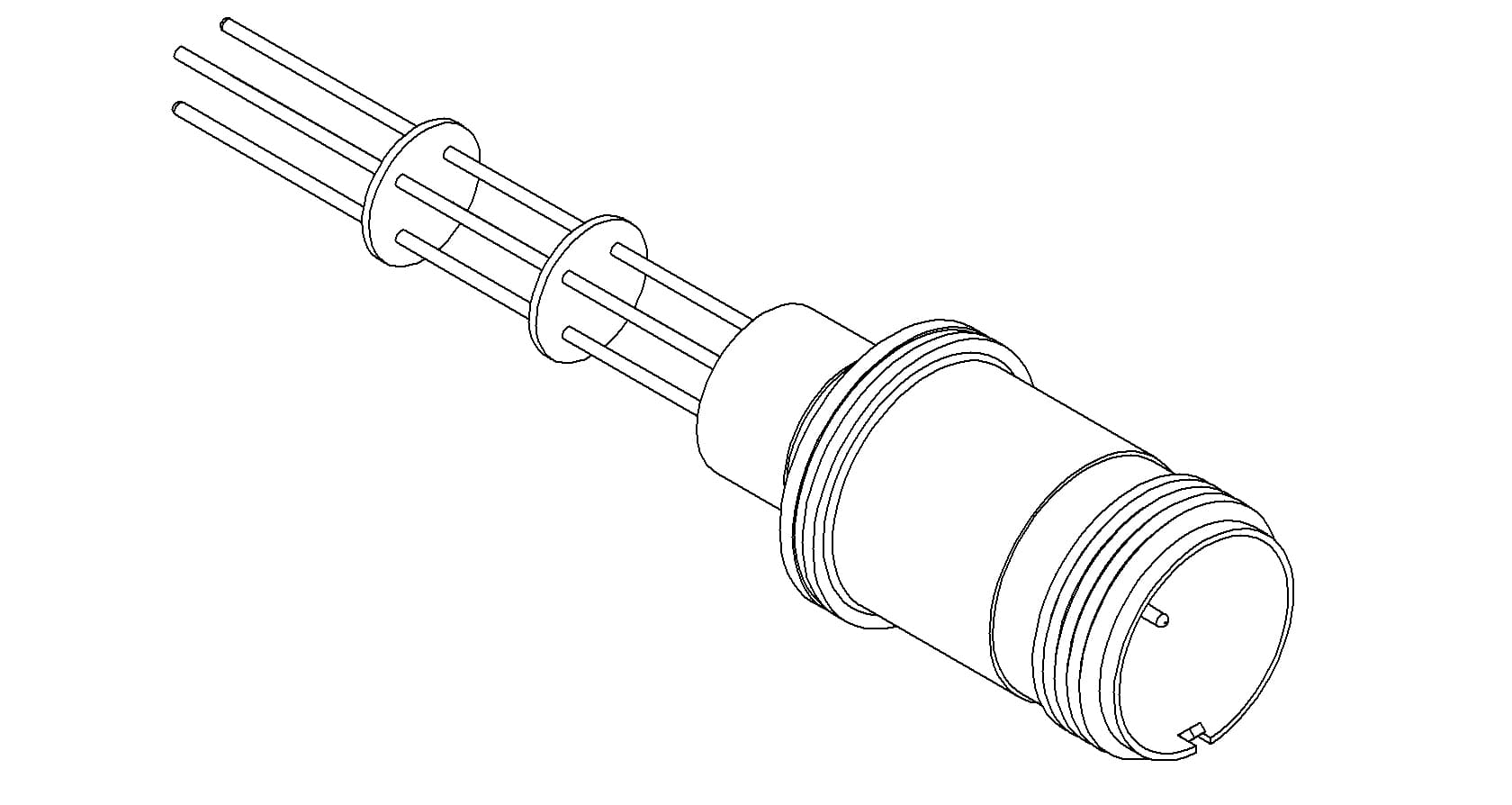 THERMOCOUPLE, TYPE K, 2 PAIR, MS CONNECTOR, WELD 제품 이미지