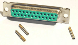SUB-D 15-WAY HV SOCKET, FEMALE