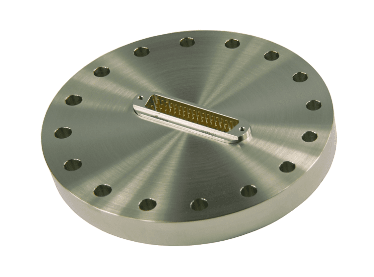 DN100CF FLANGE, SUB-D 50-WAY FEEDTHROUGH, UHV 제품 이미지