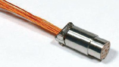 CM TYPE KAPTON VACUUM READY CABLE, 19 WAY, CM TO OPEN END,WITH STRAIN RELIEF, 0.5mm LONG 제품 이미지