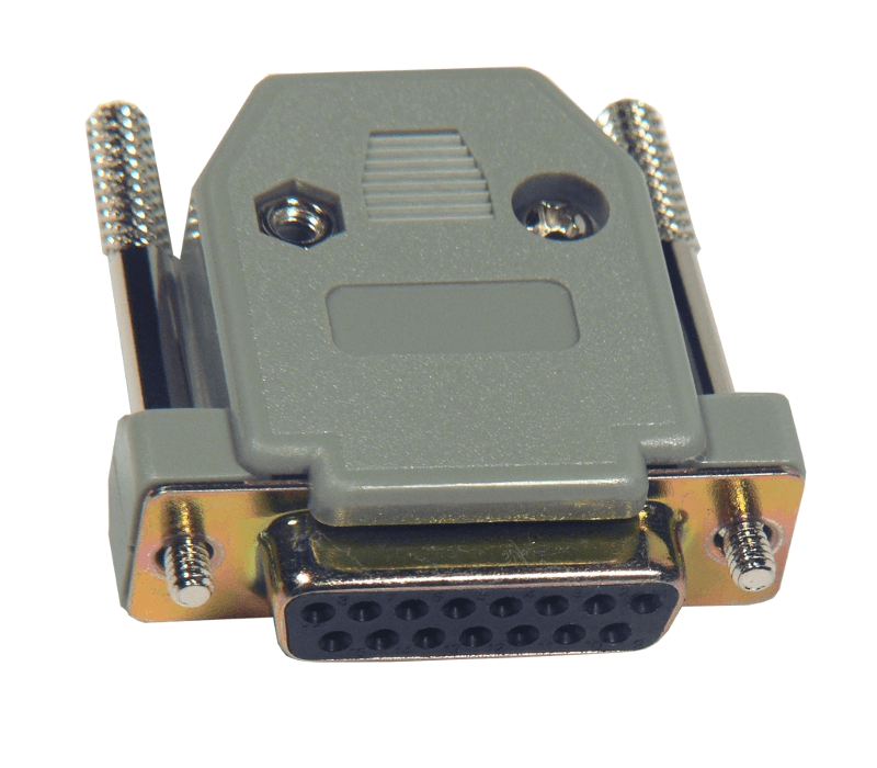 SUB-D 15-WAY AIR SIDE SOCKET, FEMALE
