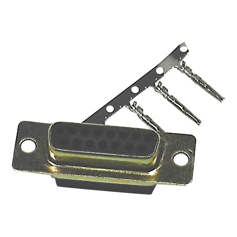 SUB-D 50-WAY AIR SIDE THERMOCOUPLE FEMALE SOCKET, FITS K-TYPE PINS 제품 이미지