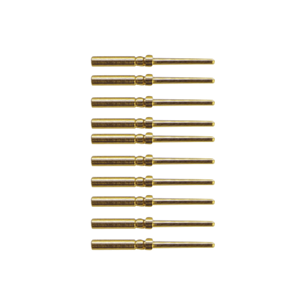 CRIMP PINS FOR SUB-D PLUGS, MALE, HIGH DENSITY, PACK OF 10