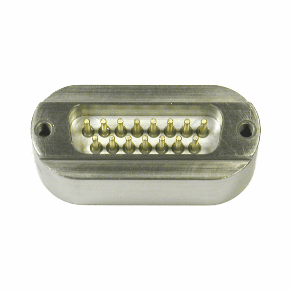 SUB-D 15-WAY WELDABLE FEEDTHROUGH