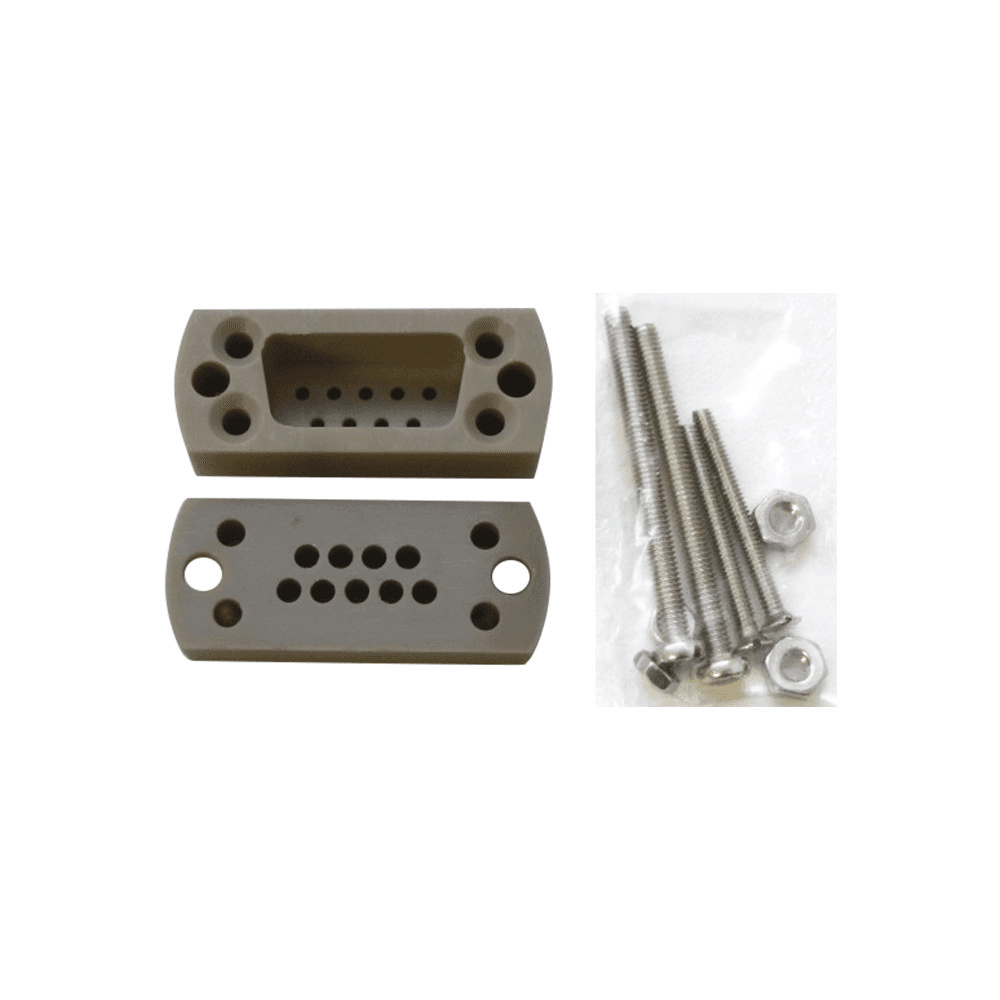 SUB-D 9-WAY UHV PEEK CONNECTOR, MALE, FITS FEMALE SOCKET 제품 이미지