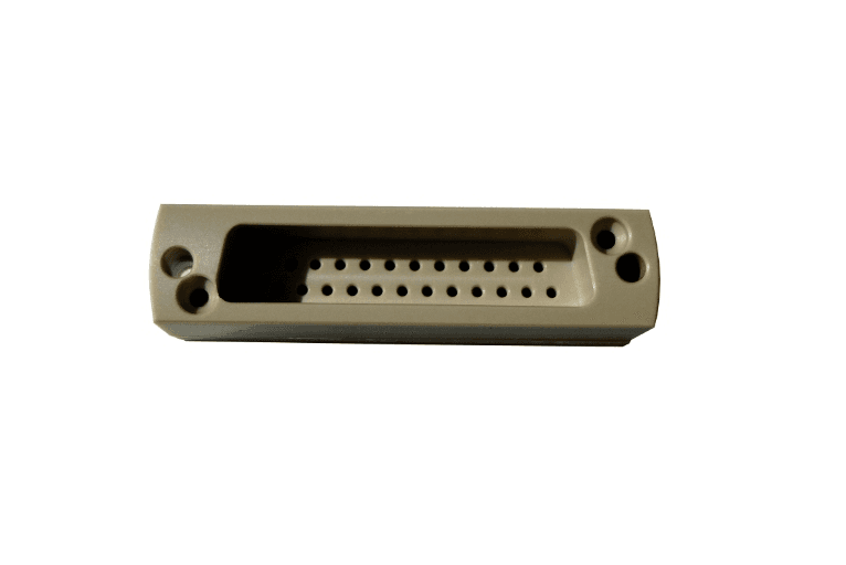 SUB-D 25-WAY UHV PEEK CONNECTOR, MALE, FITS FEMALE SOCKET