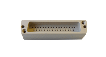 SUB-D 50-WAY UHV PEEK CONNECTOR, MALE, FITS FEMALE SOCKET 대표 이미지