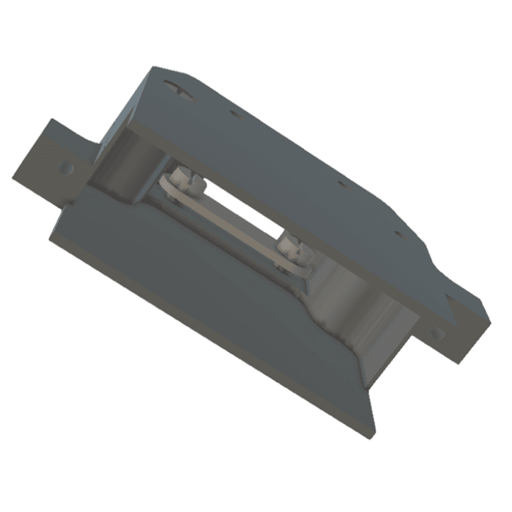 SUB-D 25-WAY UHV SOCKET HOUSING, INCLUDES STRAIN RELIEF AND FIXING SCREWS