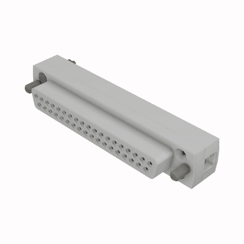 SUB-D 37-WAY UHV CERAMIC SOCKET, HIGH TEMPERATURE VERSION 제품 이미지