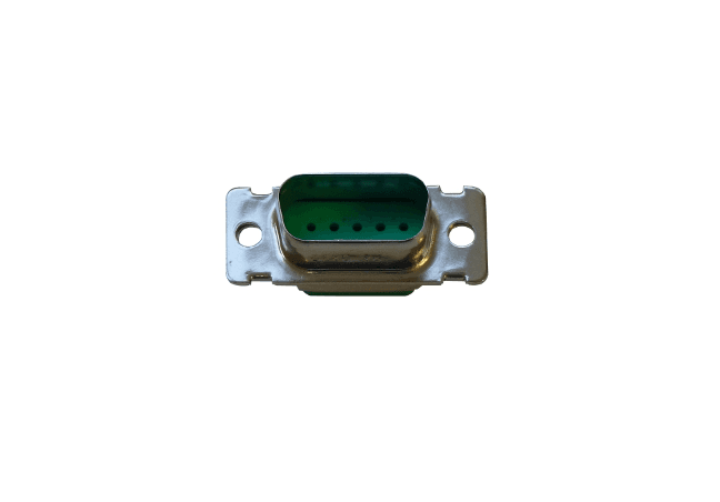SUB-D 9-WAY HV CONNECTOR, MALE, FITS FEMALE SOCKET