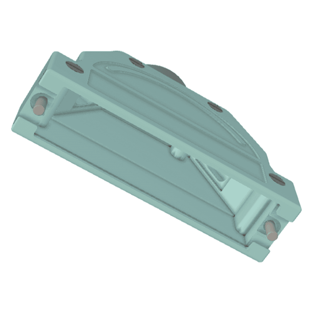 SUB-D 50-WAY HV SOCKET HOUSING, INCLUDES STRAIN RELIEF AND FIXING SCREWS 제품 이미지