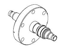 COAXIAL, BNC, 1 PIN, FLOATING SHIELD, DOUBLE-ENDED, 275CF, NO CONNECTOR