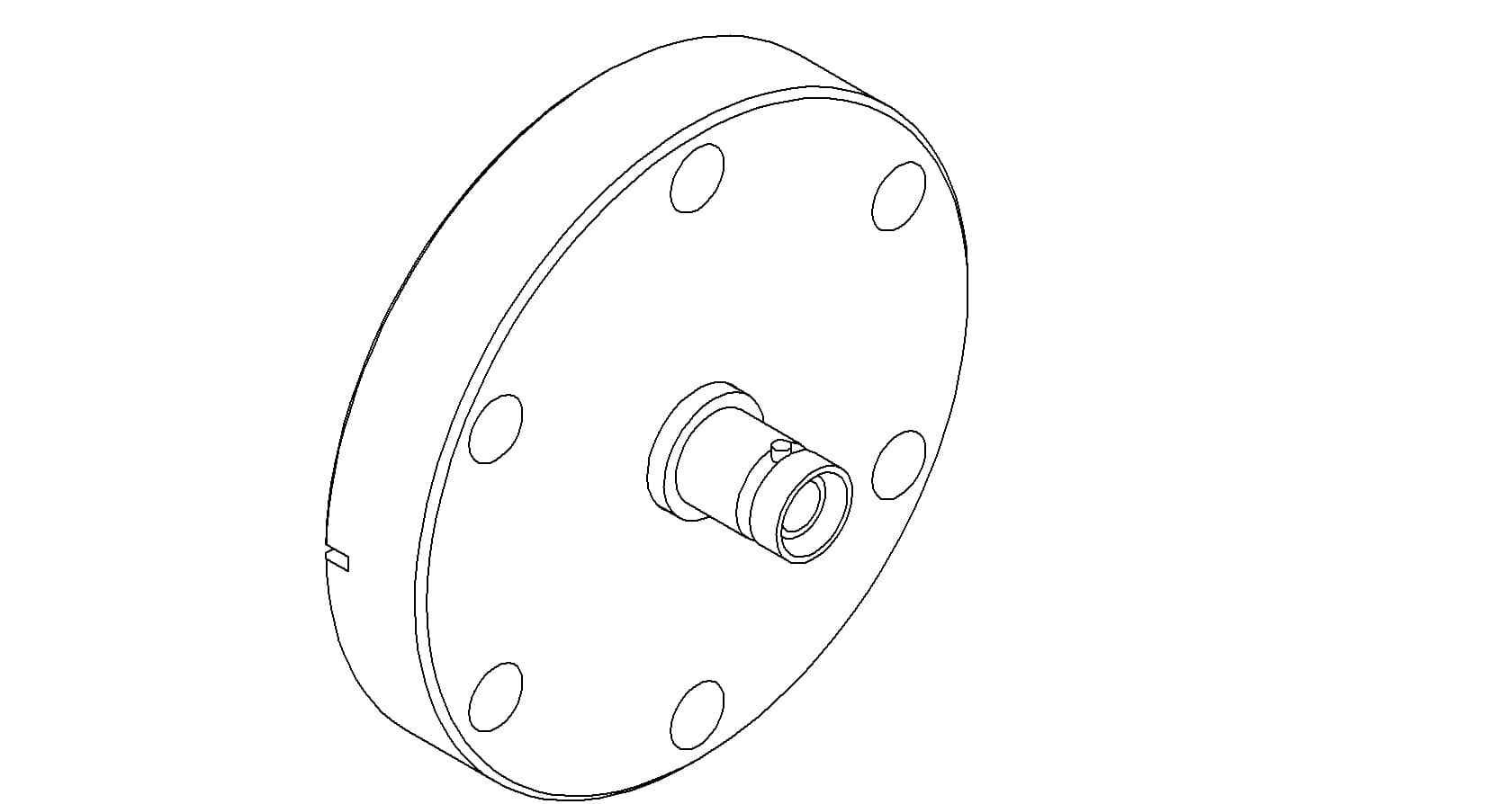 COAXIAL, SHV-5, 1 PIN, GROUNDED SHIELD, EXPOSED, 275CF 제품 이미지