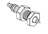 COAXIAL, SHV-5, 1 PIN, FLOATING SHIELD, 1