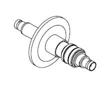COAXIAL, SHV-5, 1 PIN, FLOATING SHIELD, DOUBLE-ENDED, QF40 제품 이미지