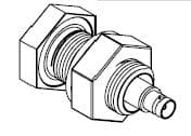 COAXIAL, SHV-5, 1 PIN, GROUNDED SHIELD, 1