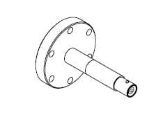 COAXIAL, SHV-20, 1 PIN, GROUNDED SHIELD, 275CF, NO CONNECTOR