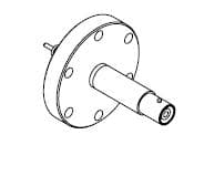 COAXIAL, SHV-20, 1 PIN, GROUNDED SHIELD, EXPOSED, 275CF, NO CONNECTOR 제품 이미지